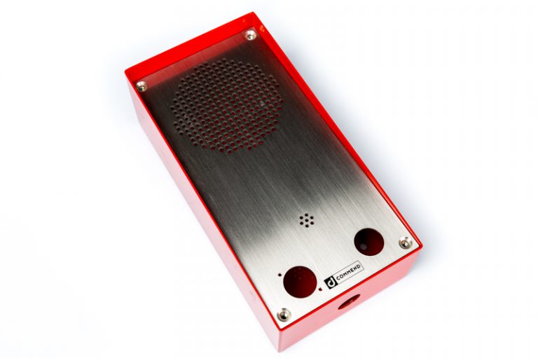 Boîtier de saillie avec sa platine interphone